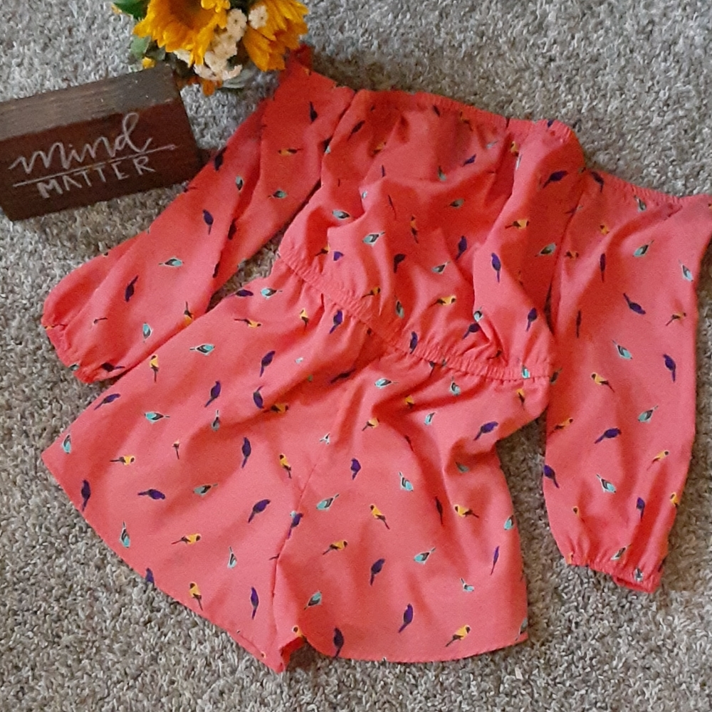 Off the shoulder pink JUMPER